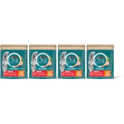 Purina ONE Sterilcat rijk aan kip 4-pack