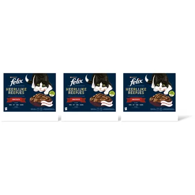 Felix Heerlijke reepjes farm selectie saus 3pk