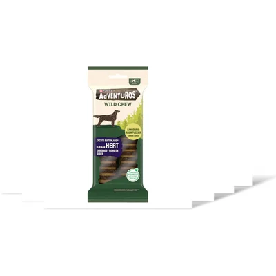 Adventuros Wild chew hert hondensnack medium 6-pack