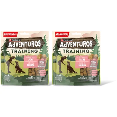 Adventuros Training hondensnacks rijk aan zalm 2pk