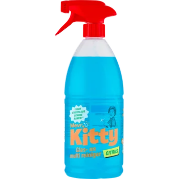 Mevr. Kitty Glas- en Multi Reiniger Citrus 1 L