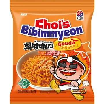 Choi's Bibimmyeon Instant Noedels Goudse Kaas 123g