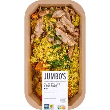 Jumbo's Verse Maaltijd Couscous Kip met Groenten Tajine 450 g