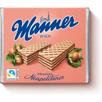 Manner Original Neapolitan Hazelnut Wafers 75gr