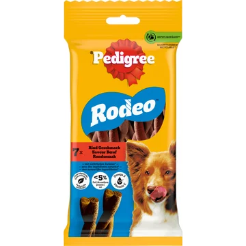 Pedigree Rodeo Droogvoer voor Volwassen Honden 7 Stuks
