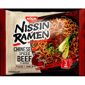 Nissin Ramen Chinese Spiced Beef Flavour 66g