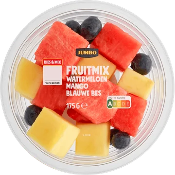 Jumbo Fruitmix Watermelon Mango Blauwe Bes 175 g