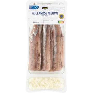Jumbo Haring Hollandse Nieuwe met Uitjes 3 Stuks