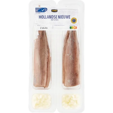 Jumbo Haring Hollandse Nieuwe met Uitjes 2 Stuks
