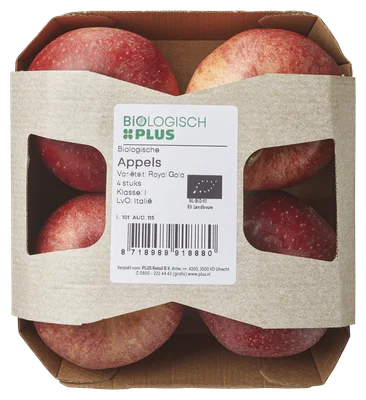 Biologisch PLUS Handappels Royal Gala biologisch