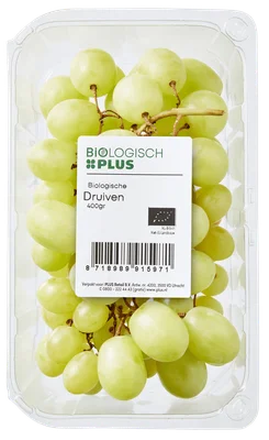 Biologisch PLUS Druiven wit biologisch