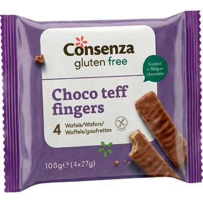 Consenza Choco fingers 4 st.