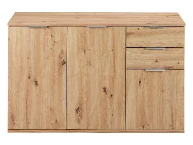 LIVARNO® Houten dressoir met laden en deuren - in eikenlook