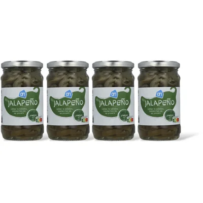 AH Jalapeno plakjes 4-pack