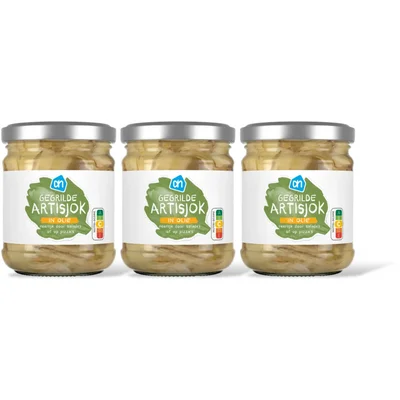 AH Gegrilde artisjok in olie 3-pack
