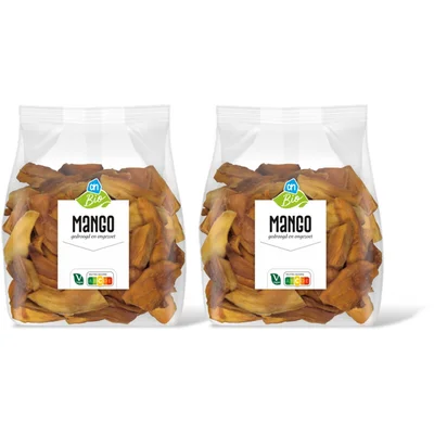 AH Biologisch Mango gedroogd 2-pack