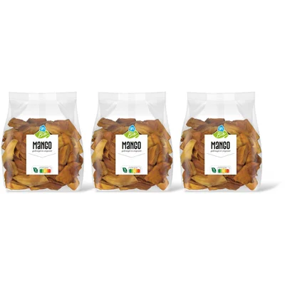 AH Biologisch Mango gedroogd 3-pack
