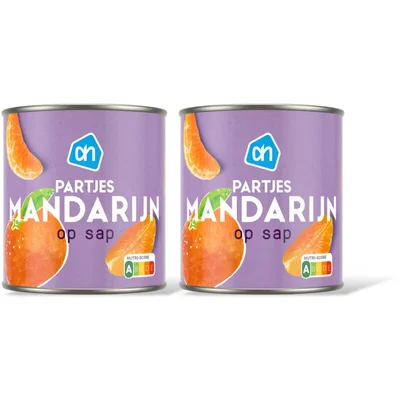 AH Partjes mandarijn op sap 2-pack