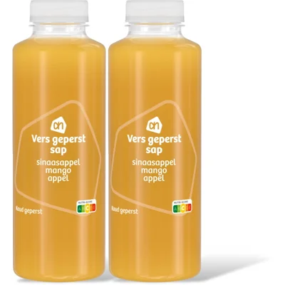 AH Vrs geperst sap sinasappl mango appl 2pk