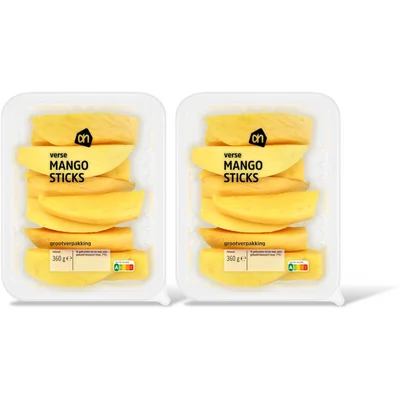 AH Verse mango sticks grootverpakking 2-pck