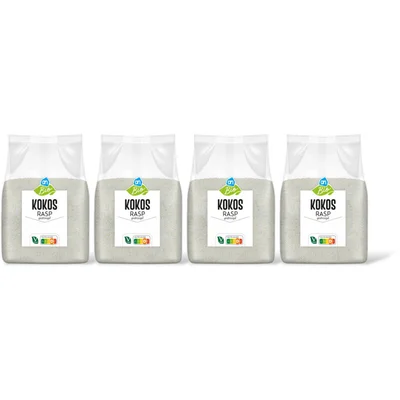 AH Biologisch Kokos rasp 4-pack