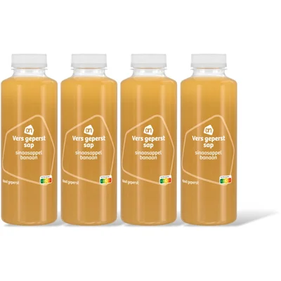 AH Vers geperst sap sinaasappel banaan 4-pk