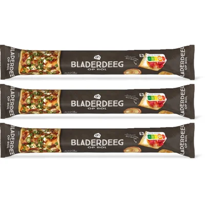 AH Vers bladerdeeg 3-pack