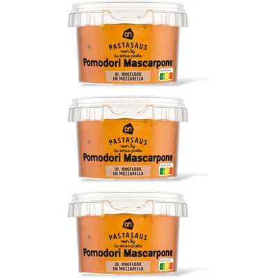 AH Pastasaus tomaat mascarpone 3-pack