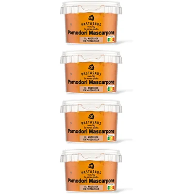 AH Pastasaus tomaat mascarpone 4-pack