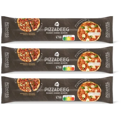 AH Pizzadeeg 3-pack