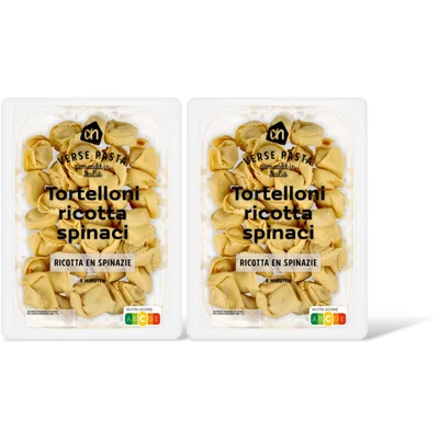 AH Tortelloni verdi ricotta spinaci 2-pack