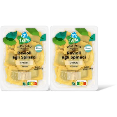 AH Terra Plantaardig ravioli agli spinaci 2-pack