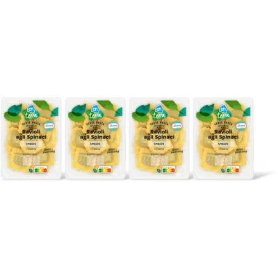 AH Terra Plantaardig ravioli agli spinaci 4-pack