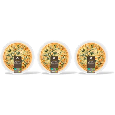 AH Quiche spinazie geitenkaas 3-pack