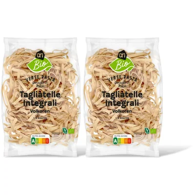 AH Biologisch Tagliatelle volkoren 2-pack