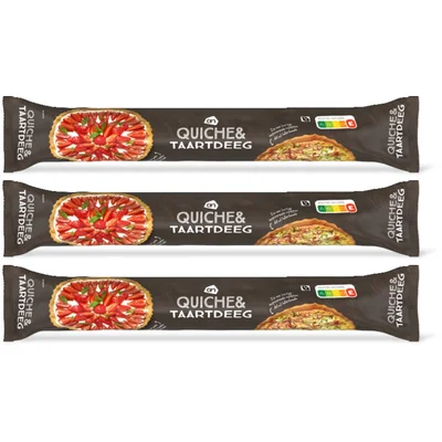 AH Quiche & taartdeeg 3-pack