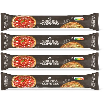 AH Quiche & taartdeeg 4-pack