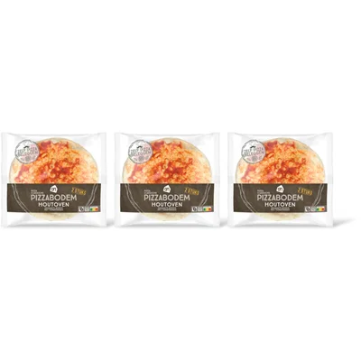 AH Pizzabodem houtoven 3-pack