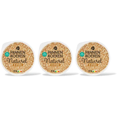 AH Pannenkoeken naturel 3-pack