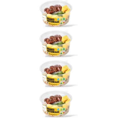AH Kleine salade mango geitenkaas 4-pack
