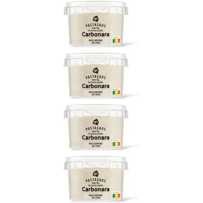 AH Pastasaus carbonara 4 pack