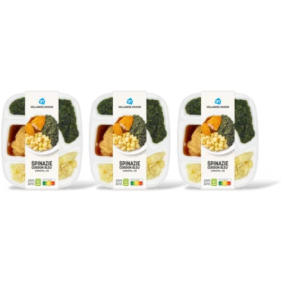 AH Cordon bleu met spinazie 3-pack