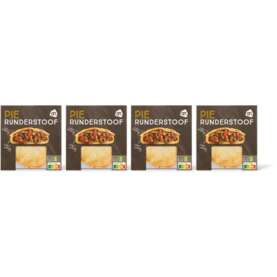 AH Pie runderstoof ui 4-pack