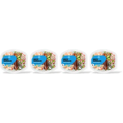 AH Maaltijdsalade garnalen 4-pack