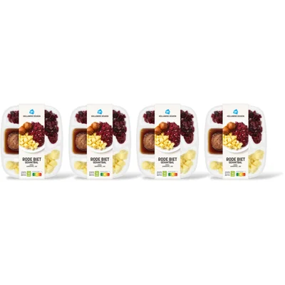 AH Rode biet gehaktbal 4-pack