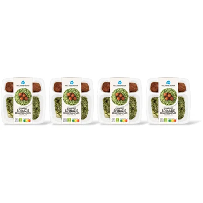 AH Stamppot spinazie gehaktballetjes 4-pack