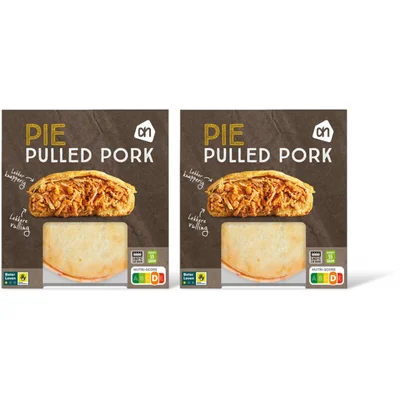 AH Pie pulled pork 2-pack