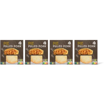 AH Pie pulled pork 4-pack