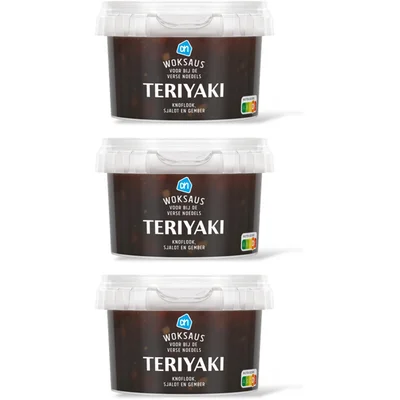AH Woksaus teriyaki 3-pack