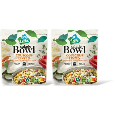 AH Salade bowl couscous linzen 2-pack